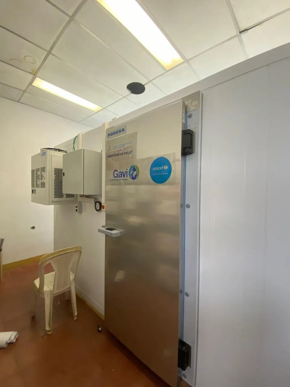 Cuarto Frío - Instalación completada